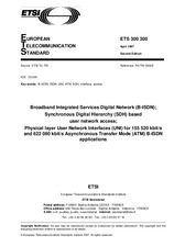 Standard ETSI ETS 300300-ed.2 30.4.1997 preview