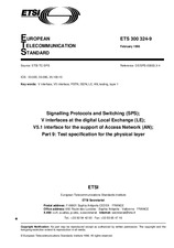 Standard ETSI ETS 300324-9-ed.1 15.2.1996 preview