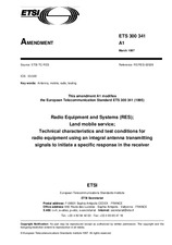 Standard ETSI ETS 300341-ed.1/Amd.1 15.3.1997 preview