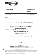 Standard ETSI ETS 300356-19-ed.1/Cor.1 15.3.1996 preview