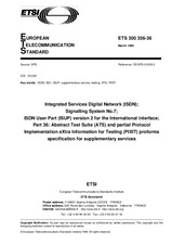 Standard ETSI ETS 300356-36-ed.1 15.3.1998 preview