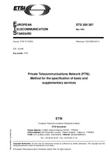 Standard ETSI ETS 300387-ed.1 15.5.1994 preview