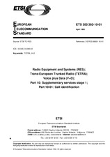 Standard ETSI ETS 300392-10-1-ed.1 15.4.1996 preview