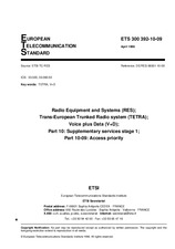 Standard ETSI ETS 300392-10-9-ed.1 15.4.1996 preview