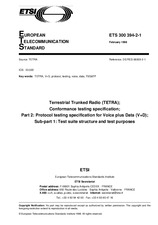 Standard ETSI ETS 300394-2-1-ed.1 28.2.1998 preview