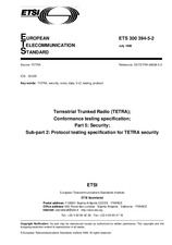 Standard ETSI ETS 300394-5-2-ed.1 8.7.1999 preview