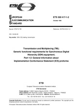 Standard ETSI ETS 300417-1-2-ed.1 31.10.1996 preview