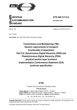 Standard ETSI ETS 300417-2-2-ed.1 15.11.1997 preview