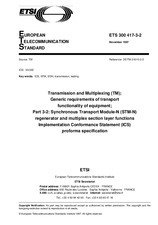 Standard ETSI ETS 300417-3-2-ed.1 15.11.1997 preview