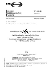 Standard ETSI ETS 300421-ed.1 14.12.1994 preview