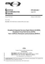 Standard ETSI ETS 300455-1-ed.1 15.8.1995 preview