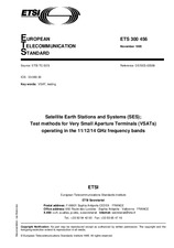 Standard ETSI ETS 300456-ed.1 15.11.1995 preview