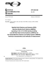 Standard ETSI ETS 300460-ed.1 15.5.1996 preview