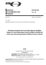 Standard ETSI ETS 300467-ed.1 15.3.1998 preview