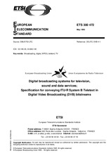 Standard ETSI ETS 300472-ed.1 19.12.1994 preview