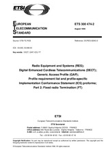 Standard ETSI ETS 300474-2-ed.1 30.8.1996 preview