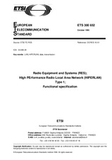 Standard ETSI ETS 300652-ed.1 15.10.1996 preview