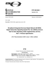 Standard ETSI ETS 300668-1-ed.1 15.9.1996 preview