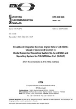 Standard ETSI ETS 300685-ed.1 31.1.1997 preview