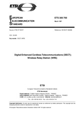 Standard ETSI ETS 300700-ed.1 15.3.1997 preview