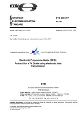 Standard ETSI ETS 300707-ed.1 30.5.1997 preview