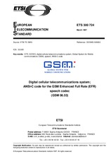 Standard ETSI ETS 300724-ed.1 30.3.1997 preview