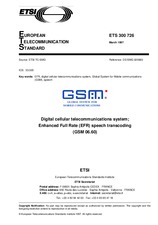 Standard ETSI ETS 300726-ed.1 31.3.1997 preview