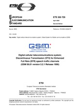 Standard ETSI ETS 300729-ed.2 28.4.2000 preview