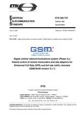 Standard ETSI ETS 300737-ed.2 28.2.1998 preview