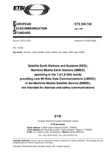 Standard ETSI ETS 300740-ed.1 15.4.1997 preview