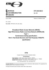 Standard ETSI ETS 300836-3-ed.1 15.5.1998 preview