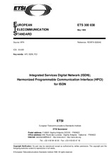 Standard ETSI ETS 300838-ed.1 31.5.1998 preview