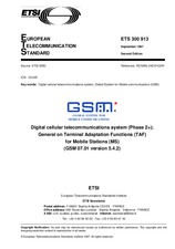 Standard ETSI ETS 300913-ed.2 15.9.1997 preview