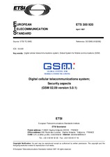 Standard ETSI ETS 300920-ed.1 30.4.1997 preview