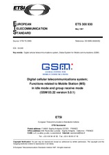 Standard ETSI ETS 300930-ed.1 30.5.1997 preview