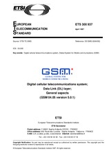 Standard ETSI ETS 300937-ed.1 30.4.1997 preview