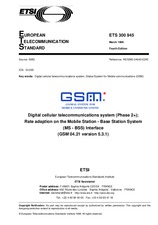 Standard ETSI ETS 300945-ed.4 31.3.1998 preview