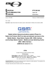 Standard ETSI ETS 300946-ed.2 15.8.1997 preview