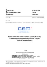 Standard ETSI ETS 300956-ed.2 15.7.1998 preview