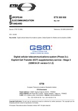 Standard ETSI ETS 300958-ed.1 30.5.1997 preview