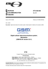 Standard ETSI ETS 300959-ed.1 15.5.1997 preview