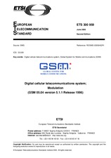 Standard ETSI ETS 300959-ed.2 30.6.2000 preview