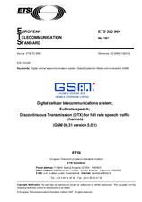 Standard ETSI ETS 300964-ed.1 30.5.1997 preview