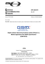 Standard ETSI ETS 300974-ed.1 30.5.1997 preview
