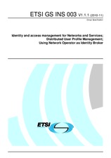 Preview ETSI GS INS 003-V1.1.1 2.11.2010