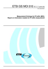 Standard ETSI GS MOI 010-V1.1.1 21.5.2010 preview