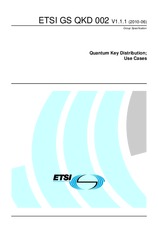 Standard ETSI GS QKD 002-V1.1.1 4.6.2010 preview