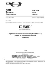 Standard ETSI GTS GSM 02.04-V5.2.0 30.5.1996 preview