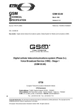 Standard ETSI GTS GSM 02.69-V5.1.0 30.3.1996 preview