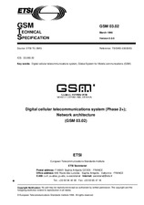 Standard ETSI GTS GSM 03.02-V5.0.0 30.3.1996 preview